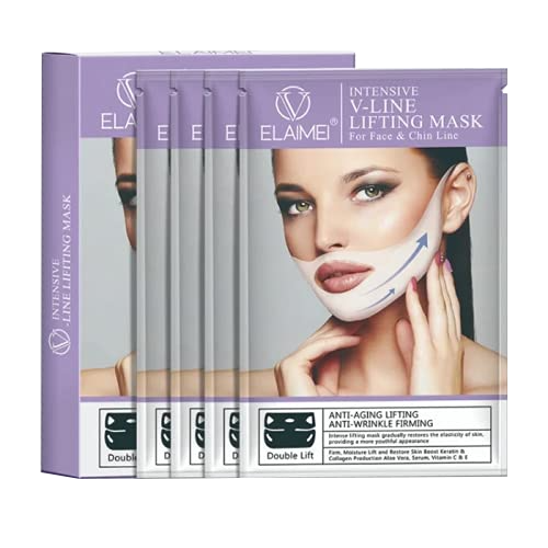 V Shape Face Mask Double Chin Reduction Slimming Patch –  Face Lift Tightening