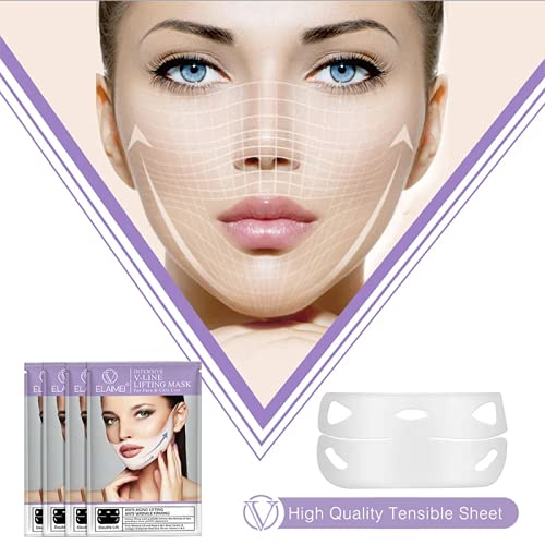 V Shape Face Mask Double Chin Reduction Slimming Patch –  Face Lift Tightening