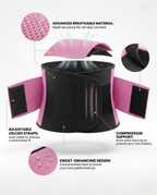Waist Trimmer Sweat Belt Slimming Tummy Band Waist Trainer